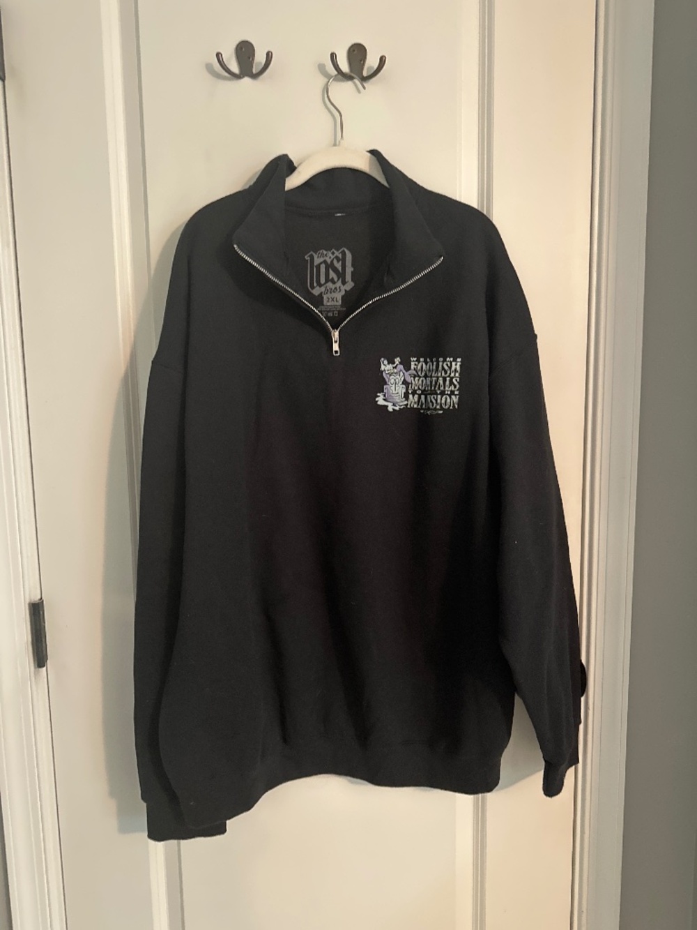 Haunted Mansion 1/4 zip sweatshirt